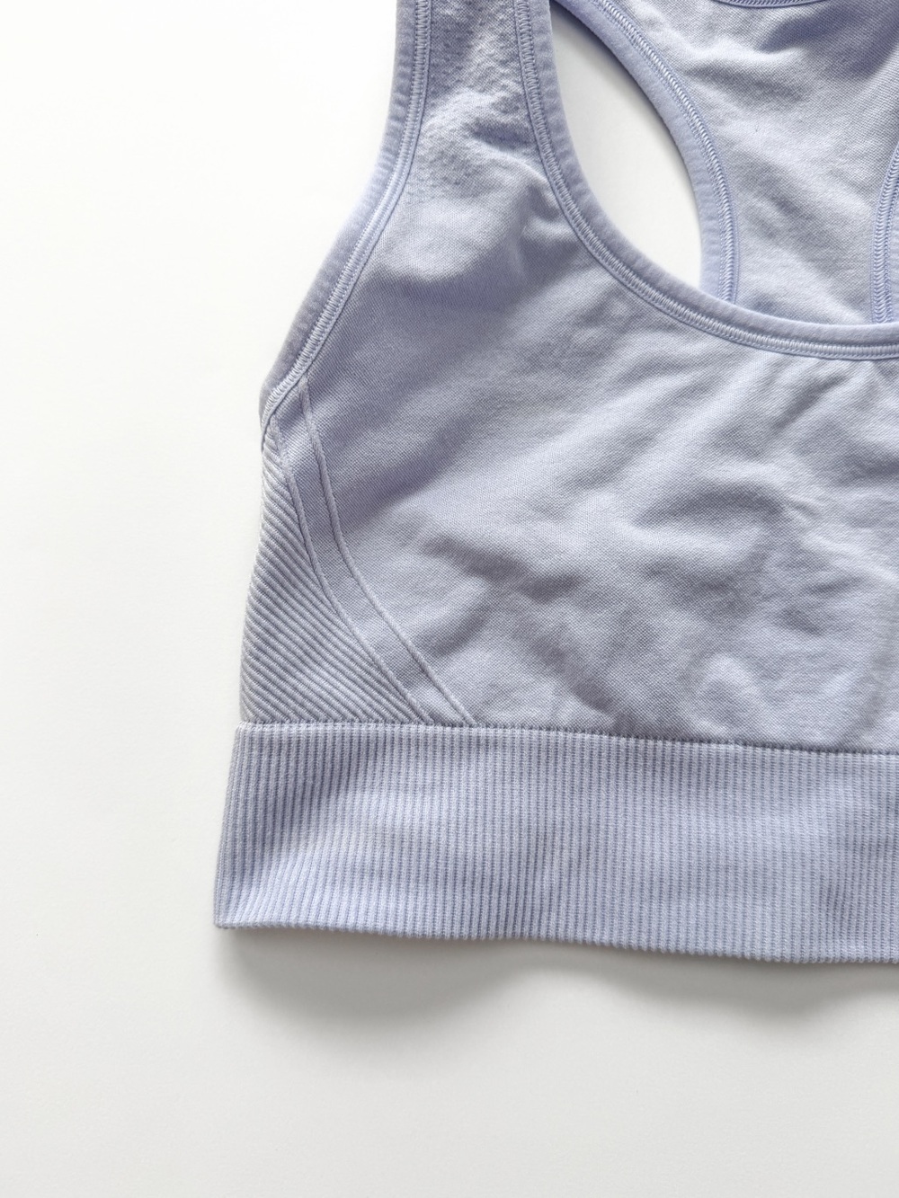 All in Motion Lavender Racerback Sports Bra - Picture 6 of 11